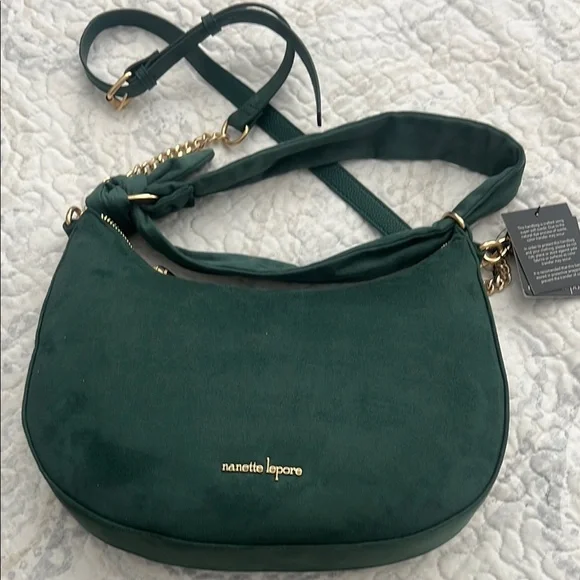 Nanette Lepore | Bags | Nanette Lepore Green Shoulder Bag  display picture 1